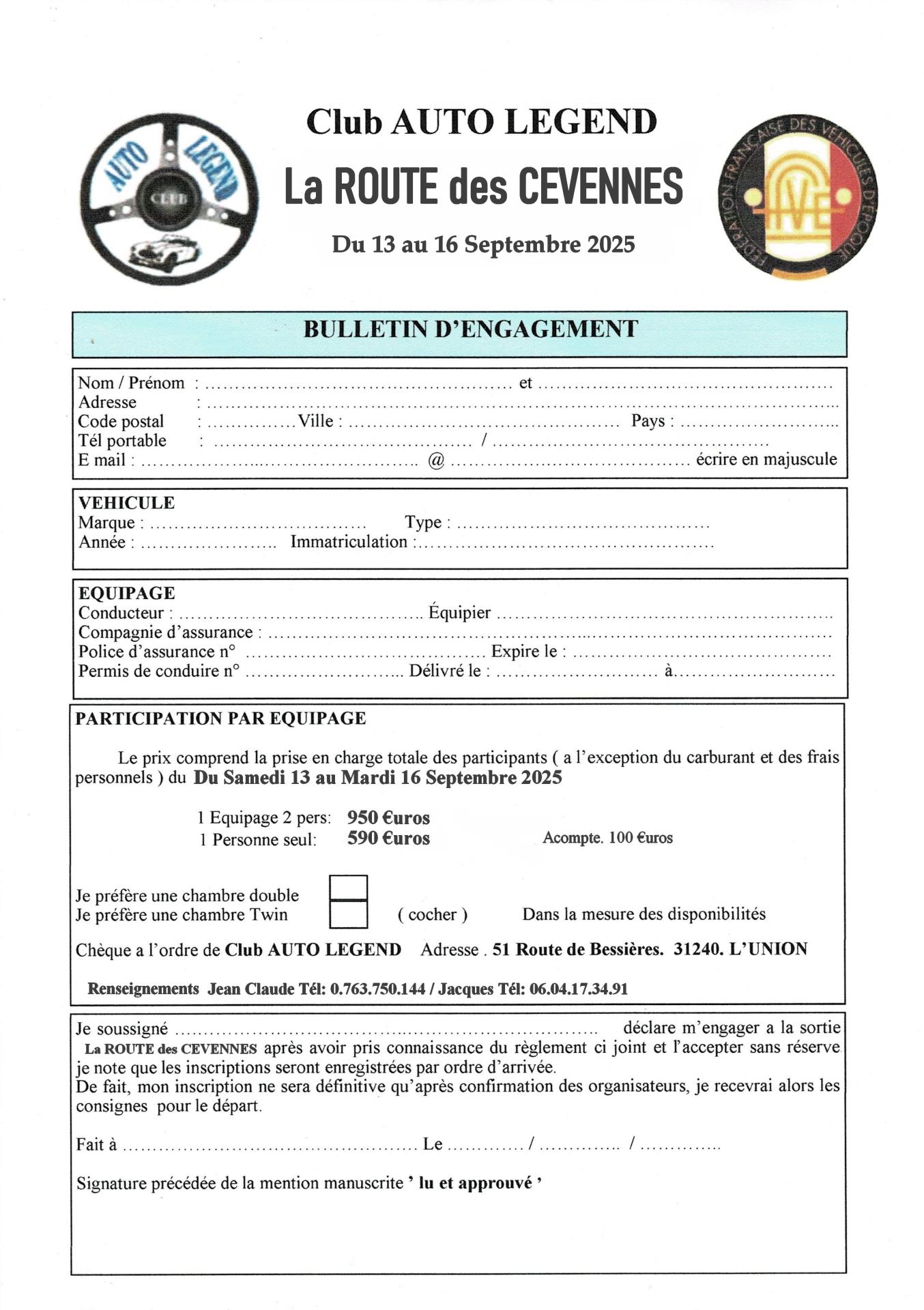 Engag route cevennes